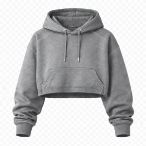 Cropped Oversized Hoodie