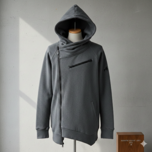 Asymmetric Zip Hoodie